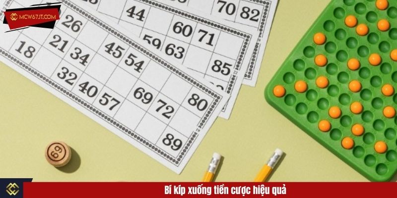 Bí kíp xuống tiền cược hiệu quả 