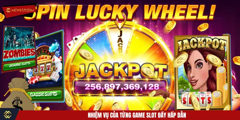 Các nhiệm vụ tại nổ hũ MCW67 luôn cập nhật hấp dẫn