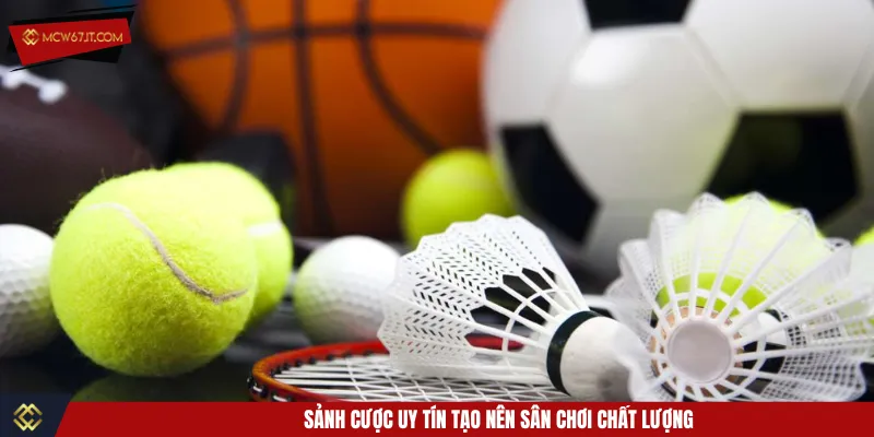 Các sảnh phát hành game sports uy tín và chất lượng