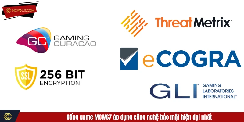 Cổng game MCW67 áp dụng công nghệ bảo mật hiện đại nhất